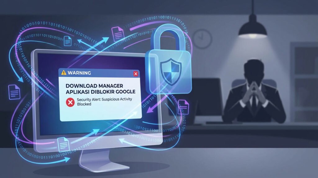 Download Manager Aplikasi Diblokir Google