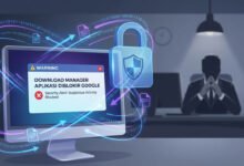 Download Manager Aplikasi Diblokir Google