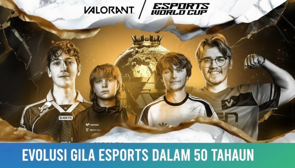 Evolusi Gila Esports dalam 50 Tahun