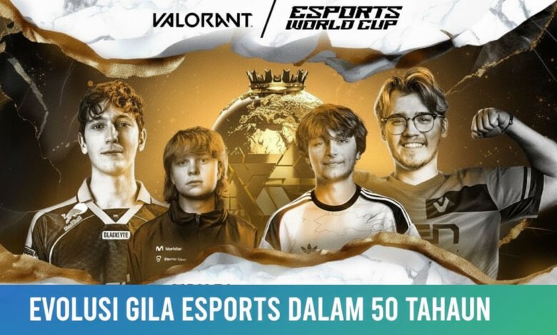 Evolusi Gila Esports dalam 50 Tahun