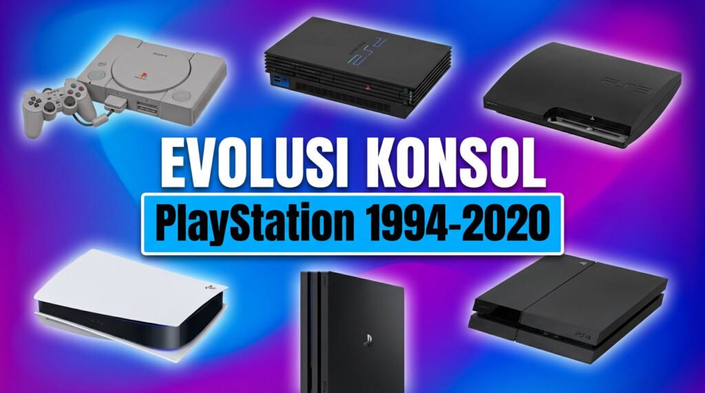 Evolusi PlayStation Dari PS1 ke PS5