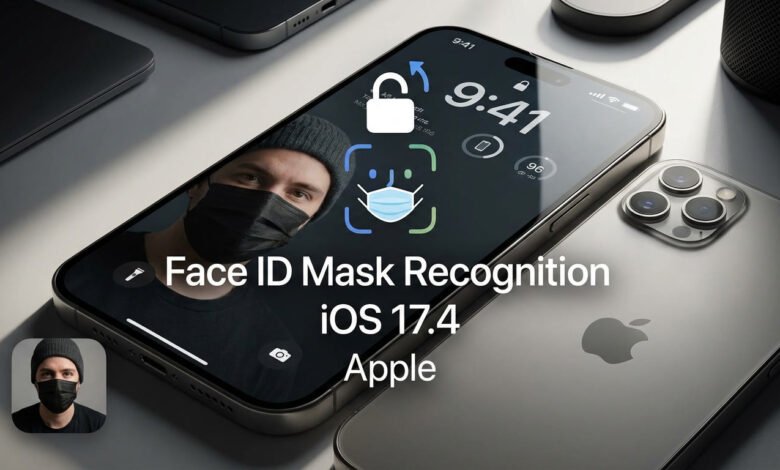 Face ID di iOS 17.4 Bisa Mengenali Masker