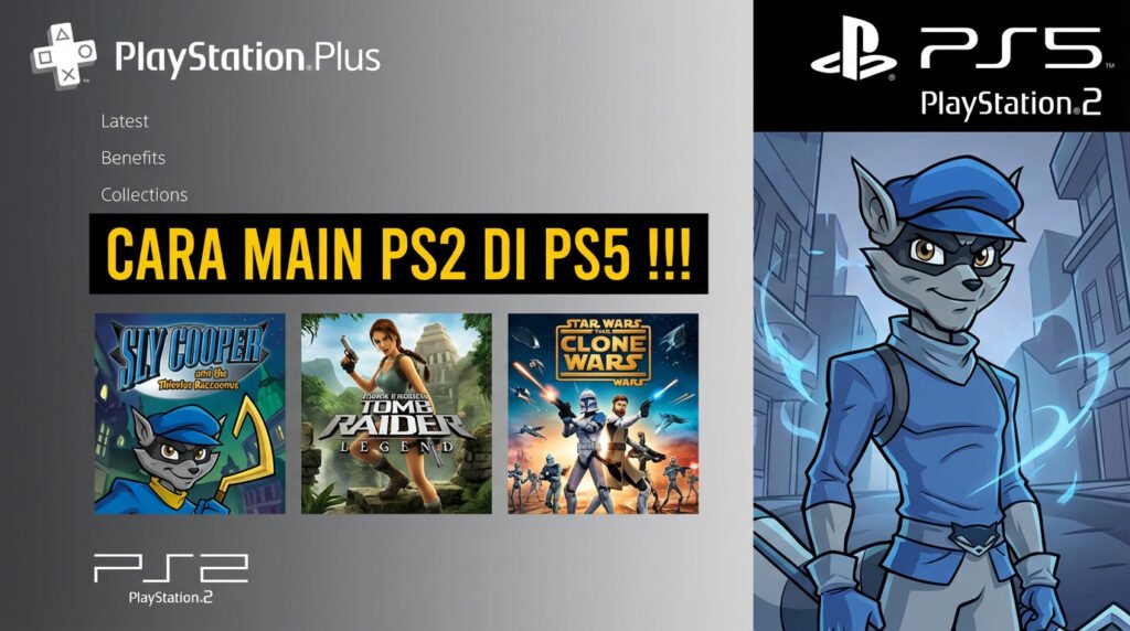 Main Game PS2 di PS5