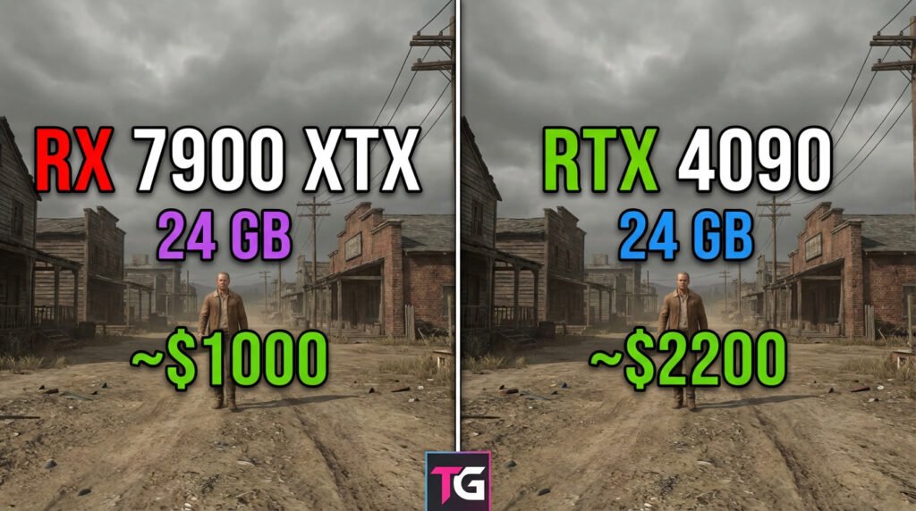 Nvidia RTX 4090 vs AMD RX 7900 XTX
