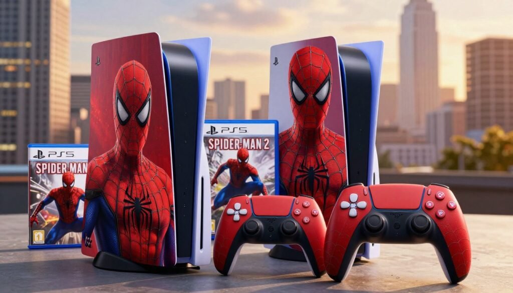 PS5 edisi terbatas Spider-Man 2, harga PS5 Spider-Man, koleksi PS5 Spider-Man