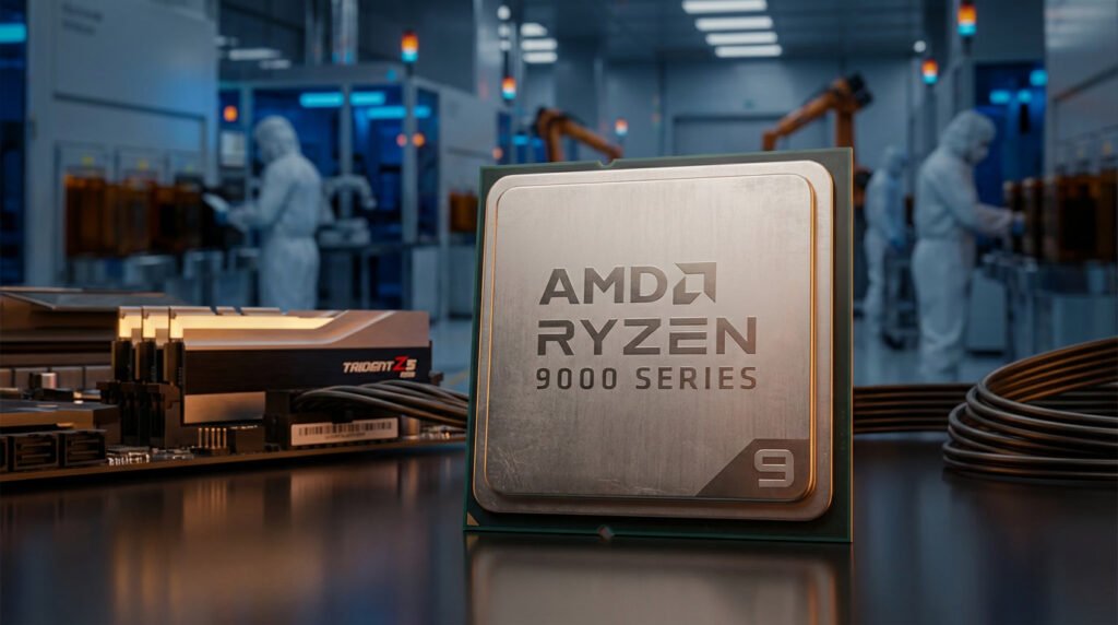 alasan delay cpu amd ryzen 9000 series karena masalah yield fabrikasi