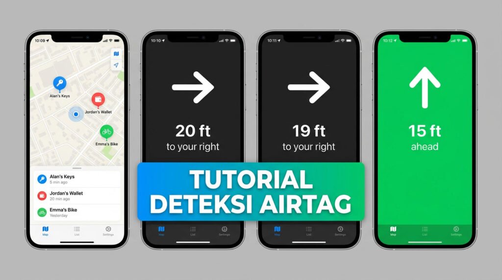 cara deteksi AirTag
