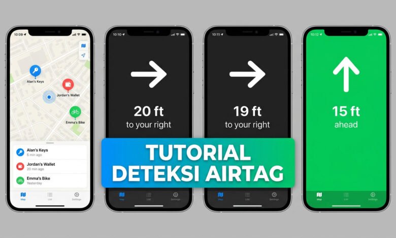 cara deteksi AirTag