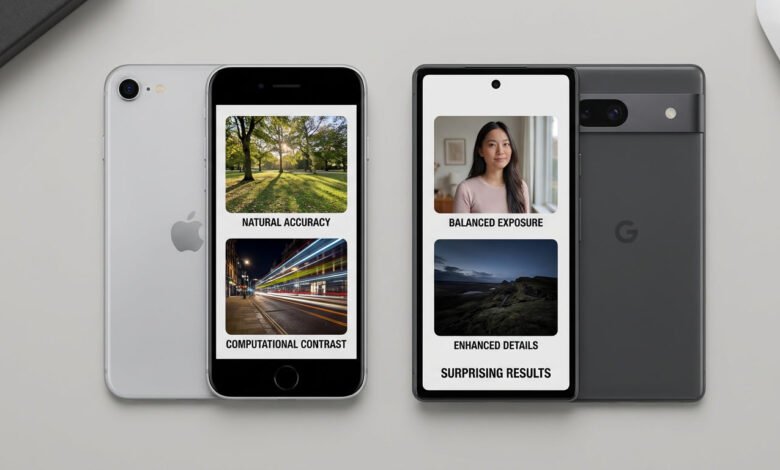 Kamera Iphone Se 3 Vs Pixel 7a