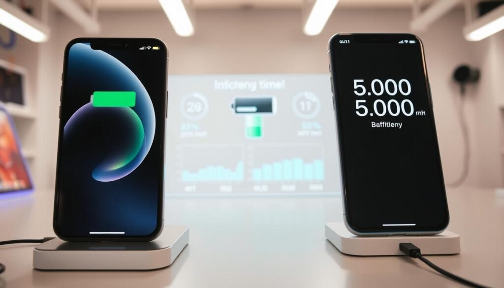 iPhone battery efficiency vs Android