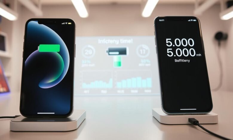 iPhone battery efficiency vs Android