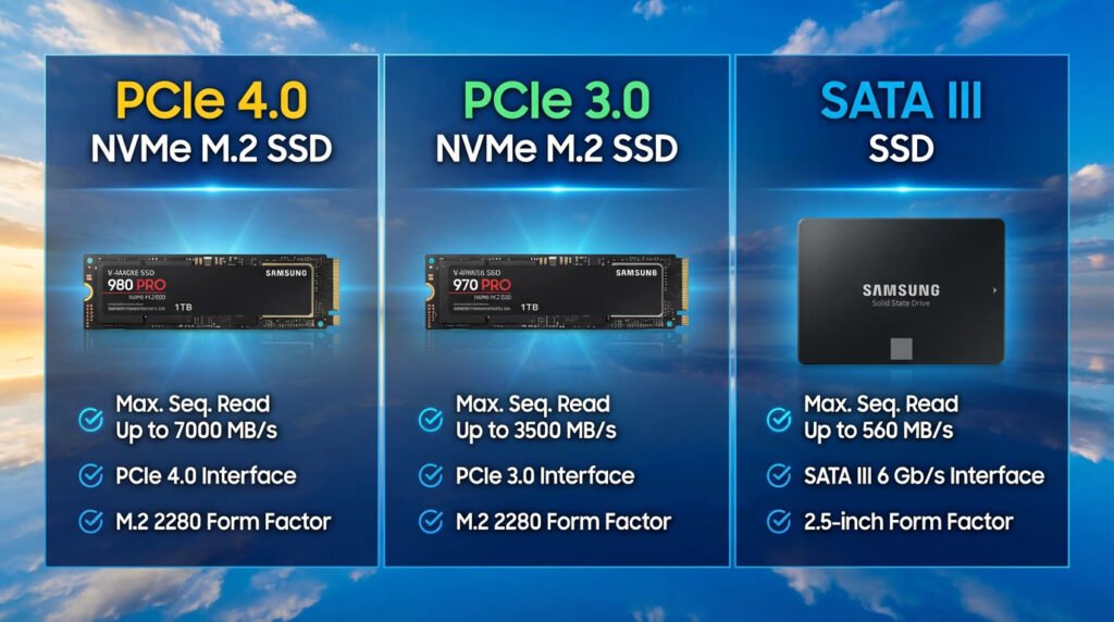 ssd sata iii vs nvme gen 3 perbedaan loading game berdasarkan tes