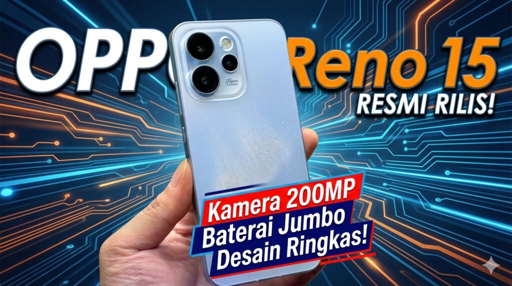 Baterai 6500mAh & Isi Ulang 80W Oppo Reno 15