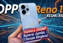 Baterai 6500mAh & Isi Ulang 80W Oppo Reno 15