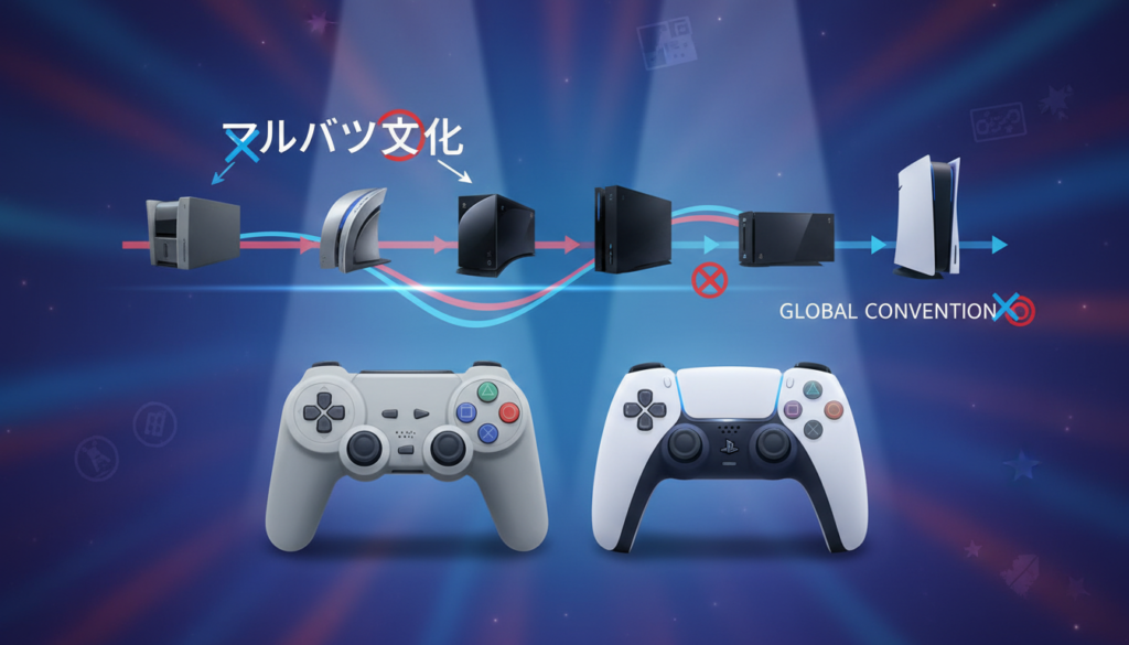 Tombol X dan O PlayStation